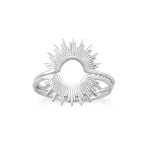 Sunburst ring